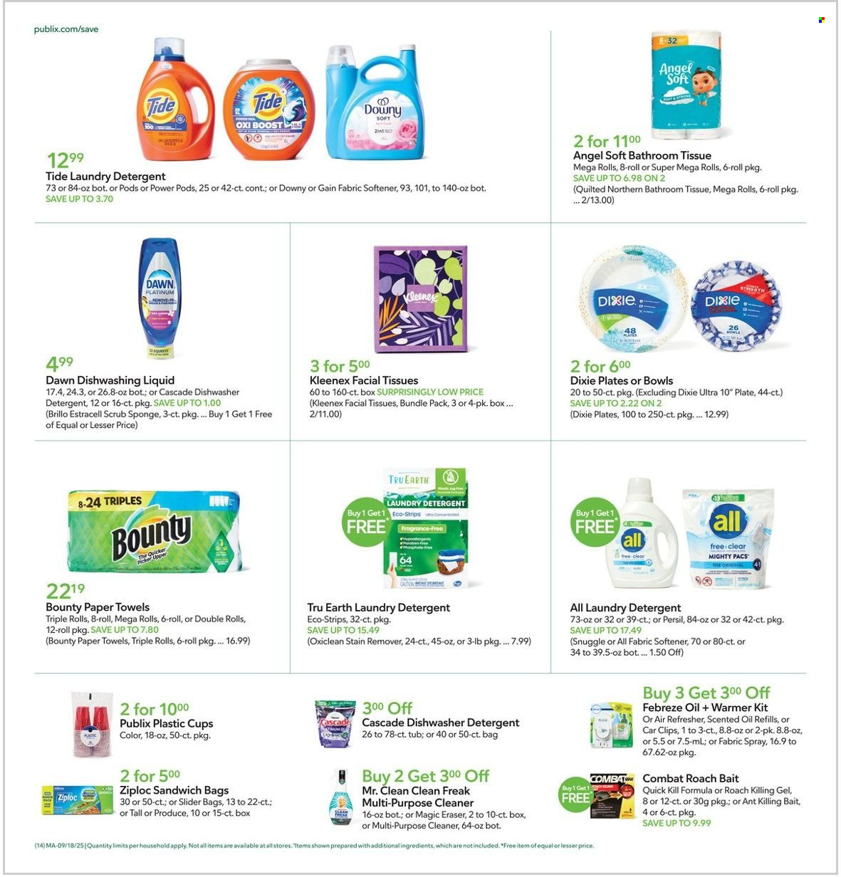 Publix ad - 09/18/2025 - 09/24/2025. Page 14