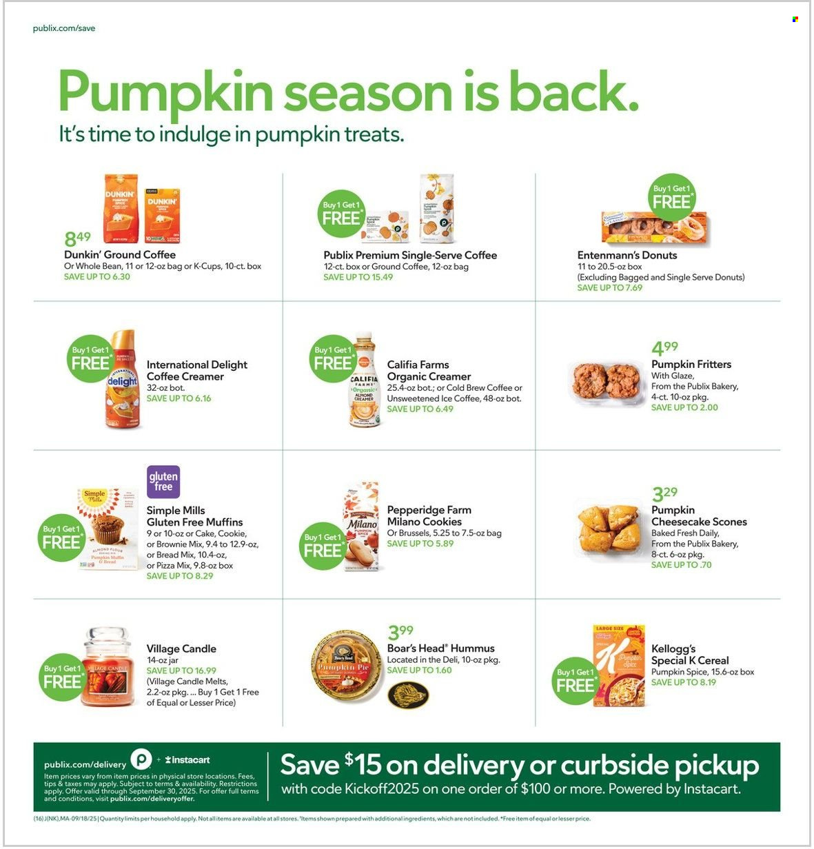Publix ad - 09/18/2025 - 09/24/2025. Page 16