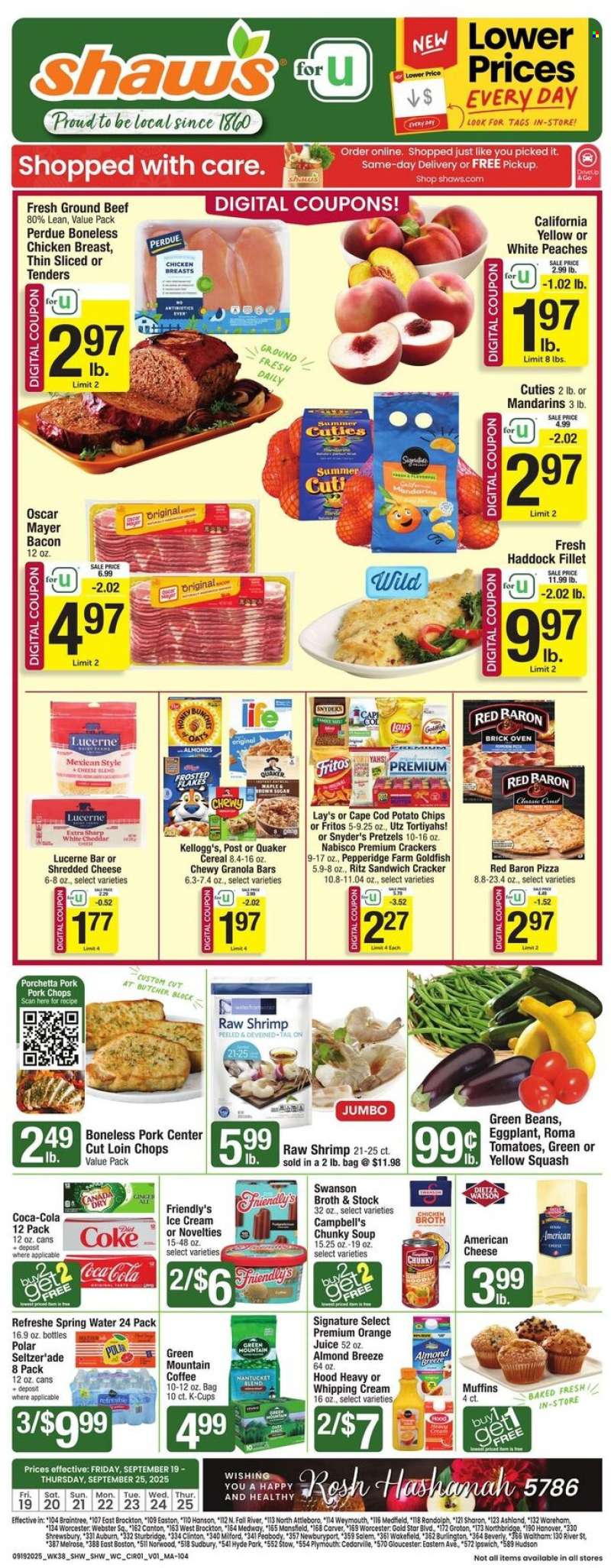 Shaw’s Flyer - 09/19/2025 - 09/25/2025.