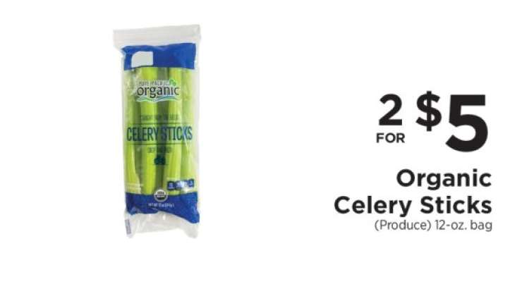 Organic Celery Sticks