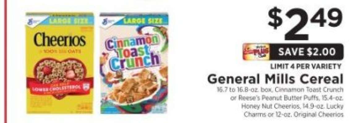 General Mills Cereal