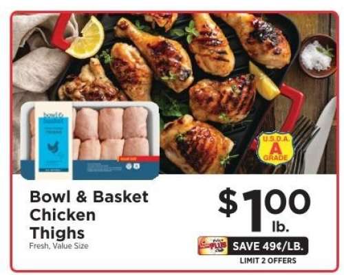 Bowl & Basket Chicken Thighs