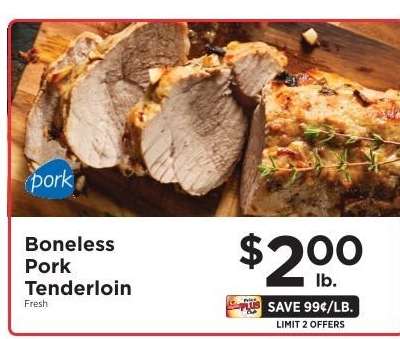 Boneless Pork Tenderloin