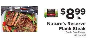 Nature's Reserve Flank Steak