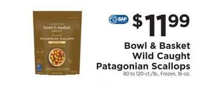Bowl & Basket Wild Caught Patagonian Scallops
