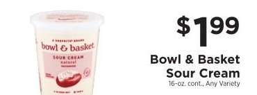 Bowl & Basket Sour Cream