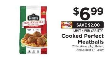 Cooked Perfect Meatballs