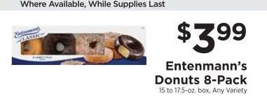 Entenmann’s Donuts 8 Pack