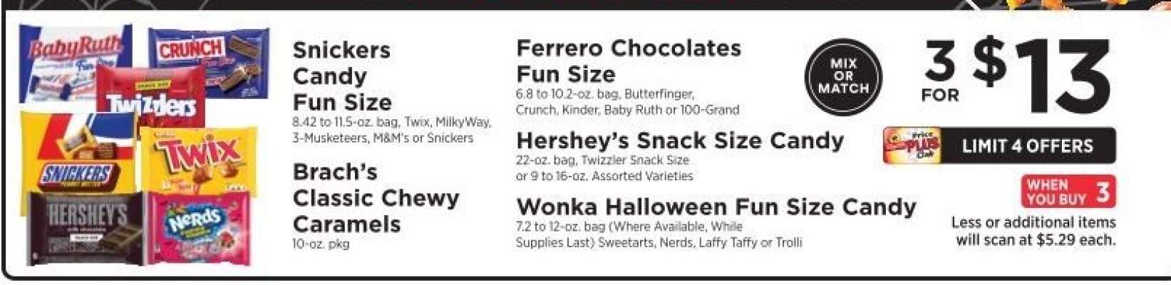 Snickers Candy Fun Size