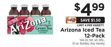 Arizona Iced Tea 12-Pack