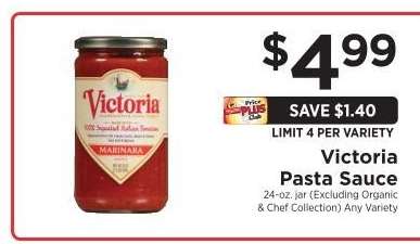 Victoria Pasta Sauce