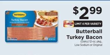 Butterball Turkey Bacon