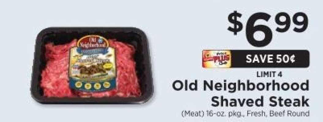 Old Neighborhood Shaved Steak