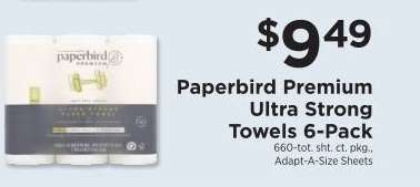 Paperbird Premium Ultra Strong Towels 6-Pack