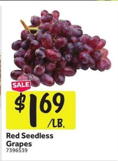 Red Seedless Grapes