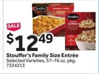 Stouffer's Family Size Entrée