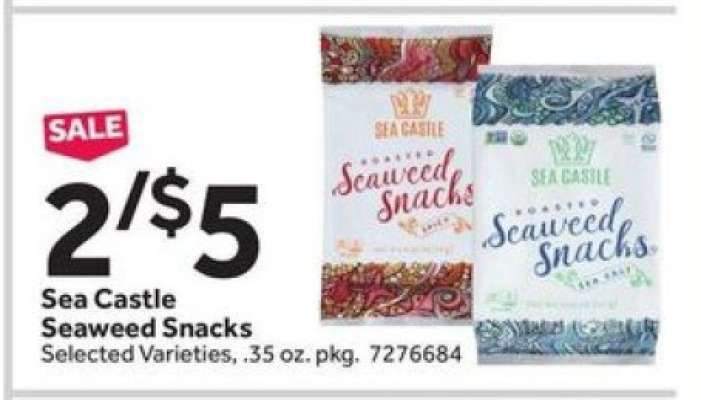 Sea Castle Seaweed Snacks