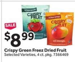 Crispy Green Freez Dried Fruit