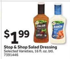 Stop & Shop Salad Dressing