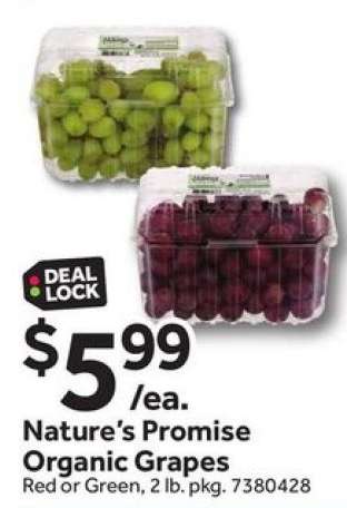 Nature's Promise Organic Grapes