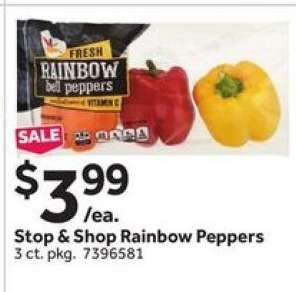 Stop & Shop Rainbow Peppers