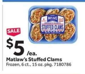 Matlaw's Stuffed Clams