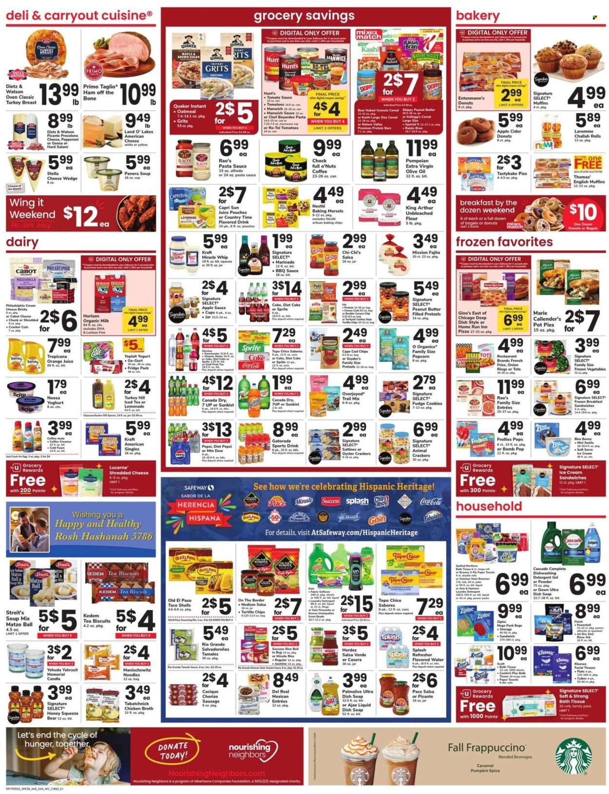 Safeway ad - 09/19/2025 - 09/25/2025. Page 2