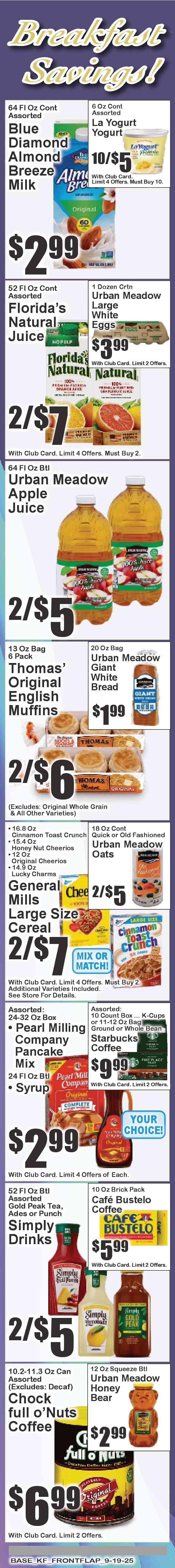 Key Food ad - 09/19/2025 - 09/25/2025. Page 2