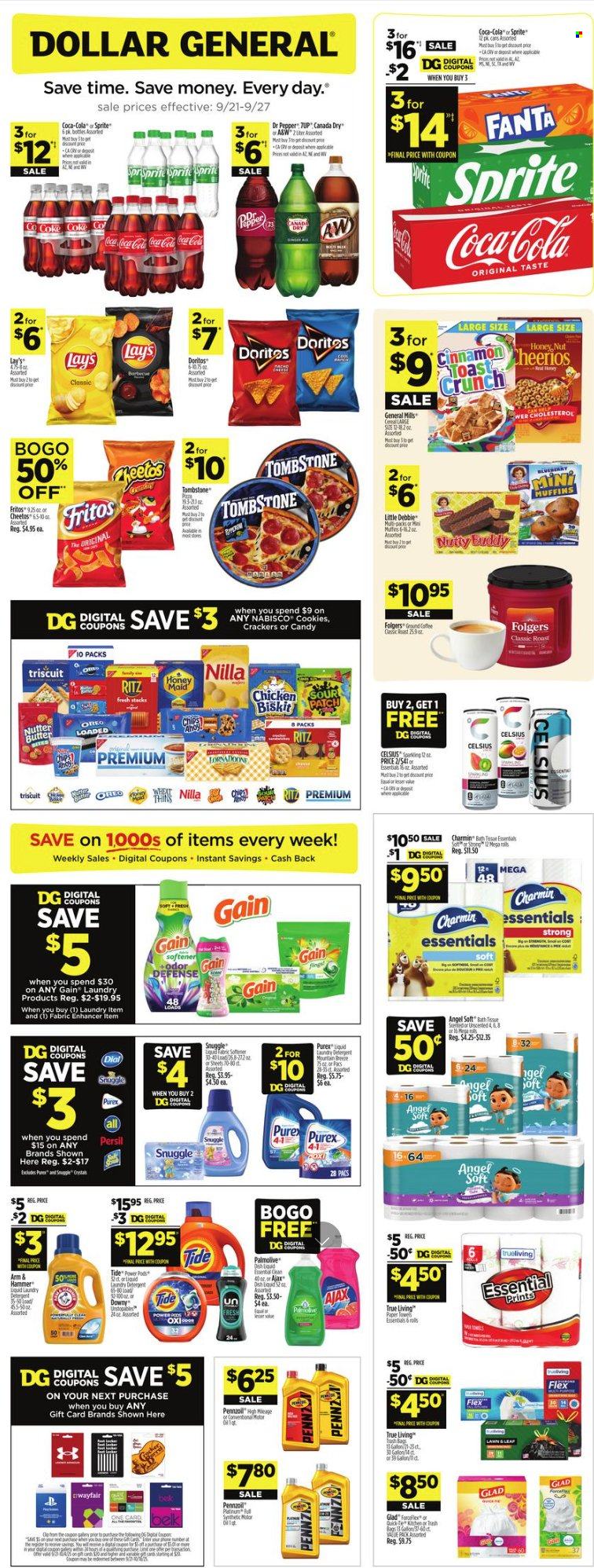 Dollar General ad - 09/21/2025 - 09/27/2025. Page 1