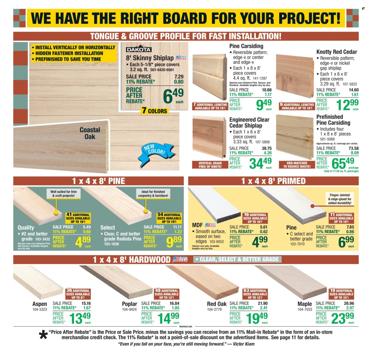 Menards ad - 09/18/2025 - 09/28/2025. Page 6