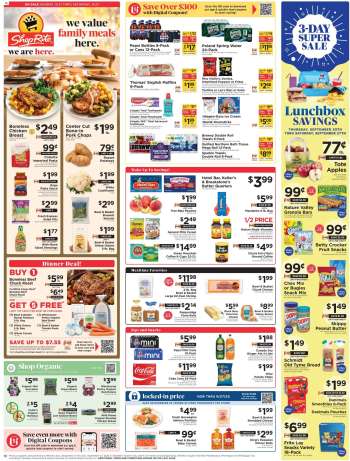 ShopRite Flyer - 09/21/2025 - 09/27/2025.
