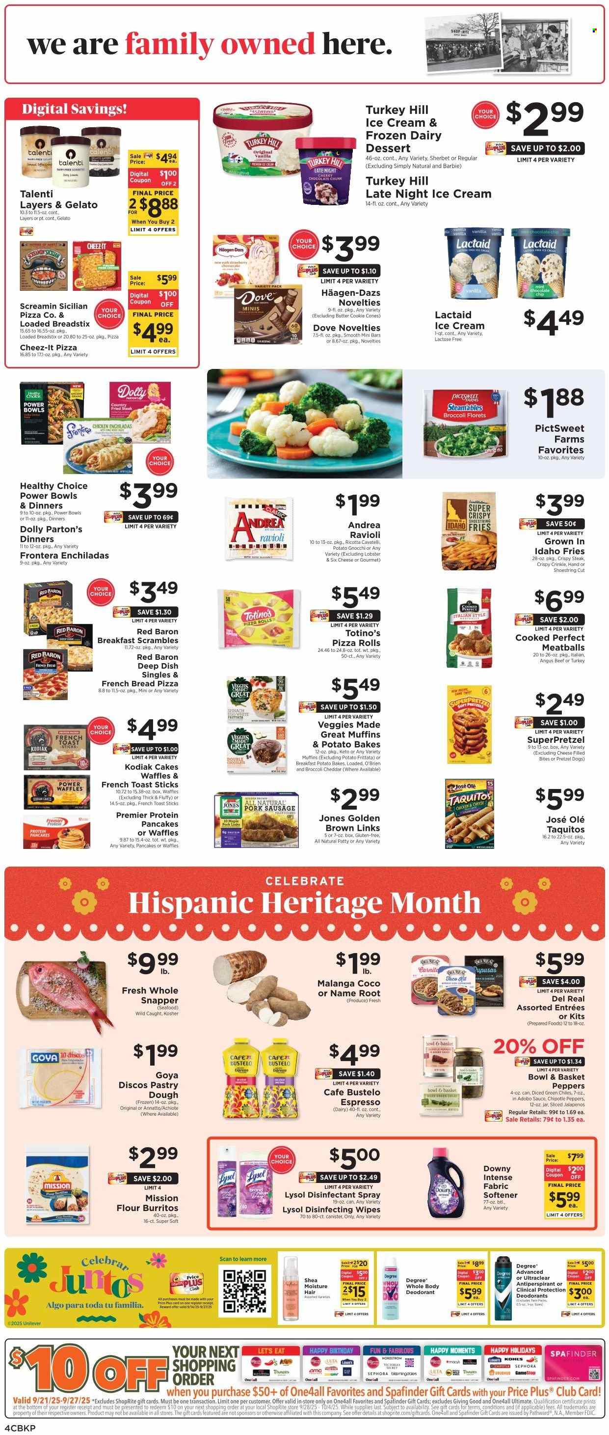 ShopRite ad - 09/21/2025 - 09/27/2025. Page 5