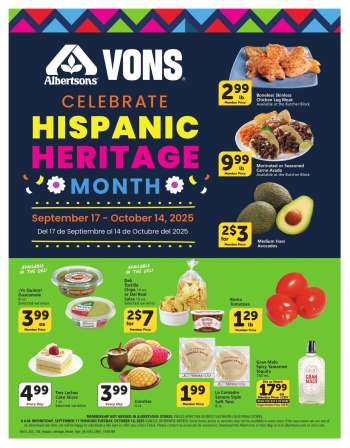 Albertsons Flyer - 09/17/2025 - 10/14/2025.