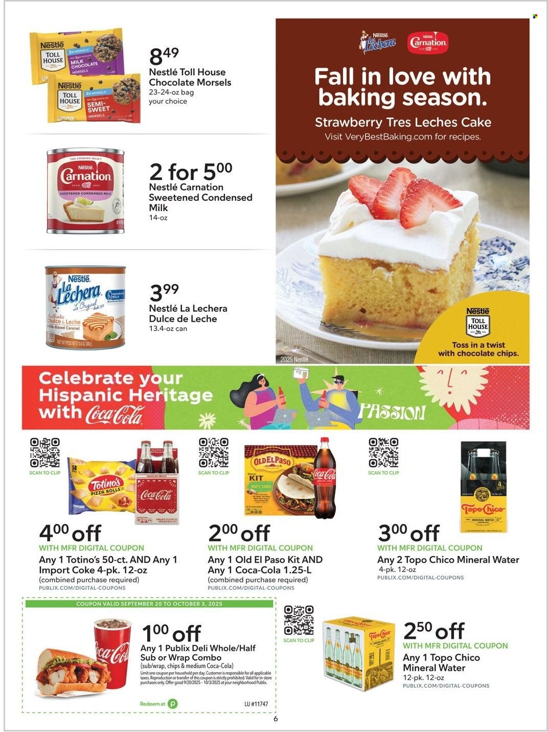 Publix ad - 09/20/2025 - 10/03/2025. Page 6