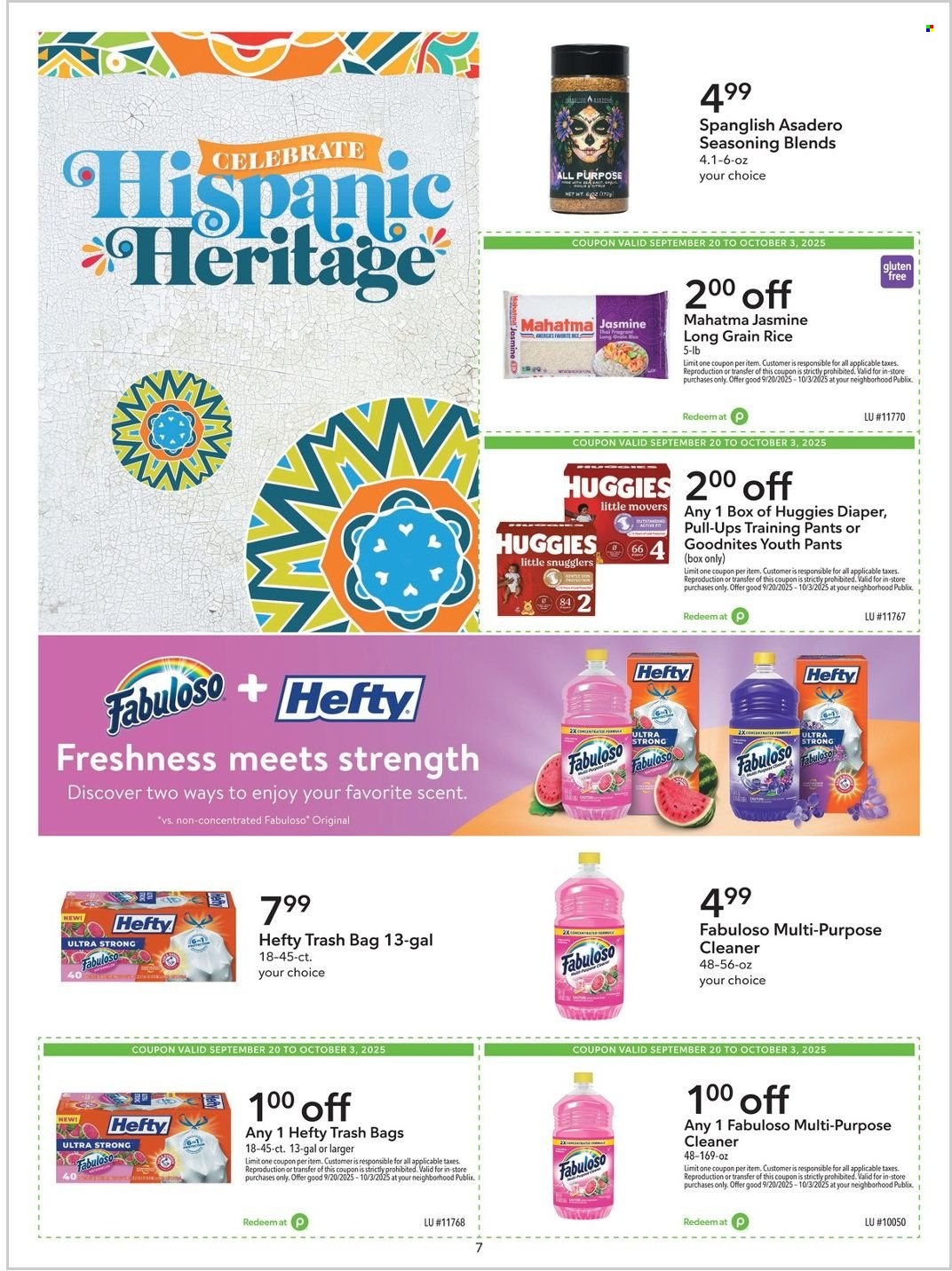 Publix ad - 09/20/2025 - 10/03/2025. Page 7