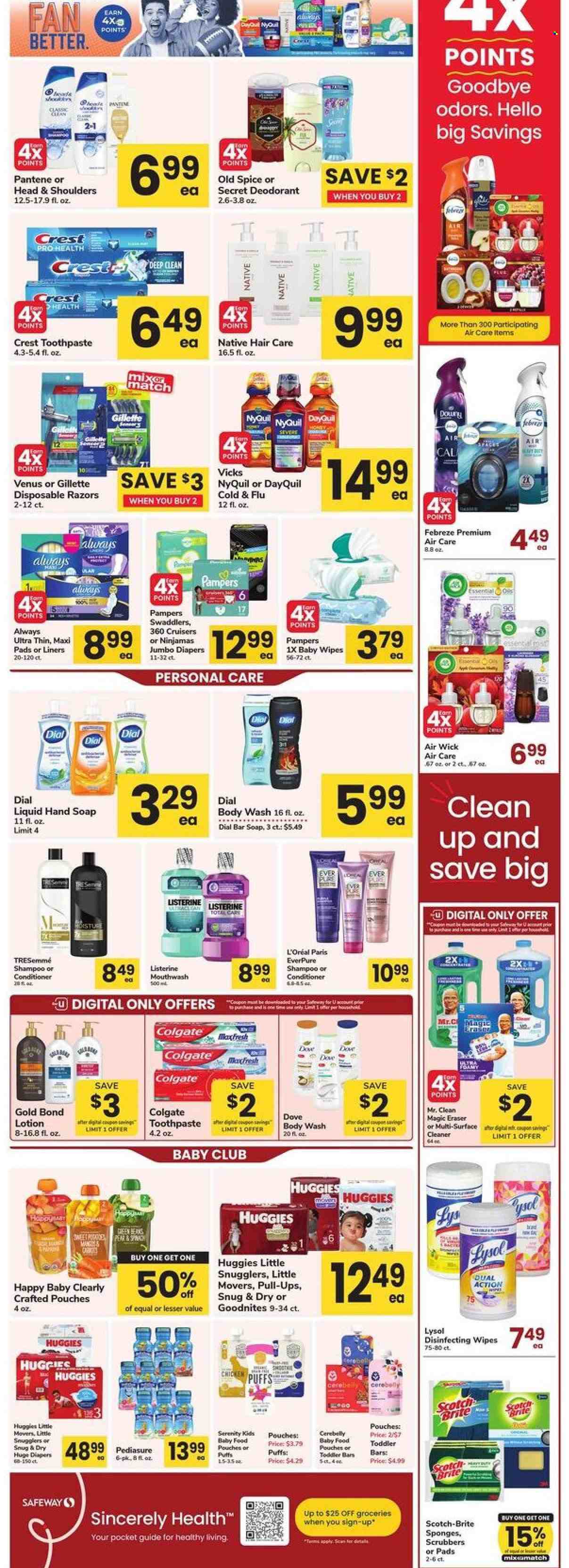 Safeway ad - 09/12/2025 - 09/25/2025. Page 1