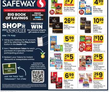 Safeway Flyer - 09/05/2025 - 10/02/2025.