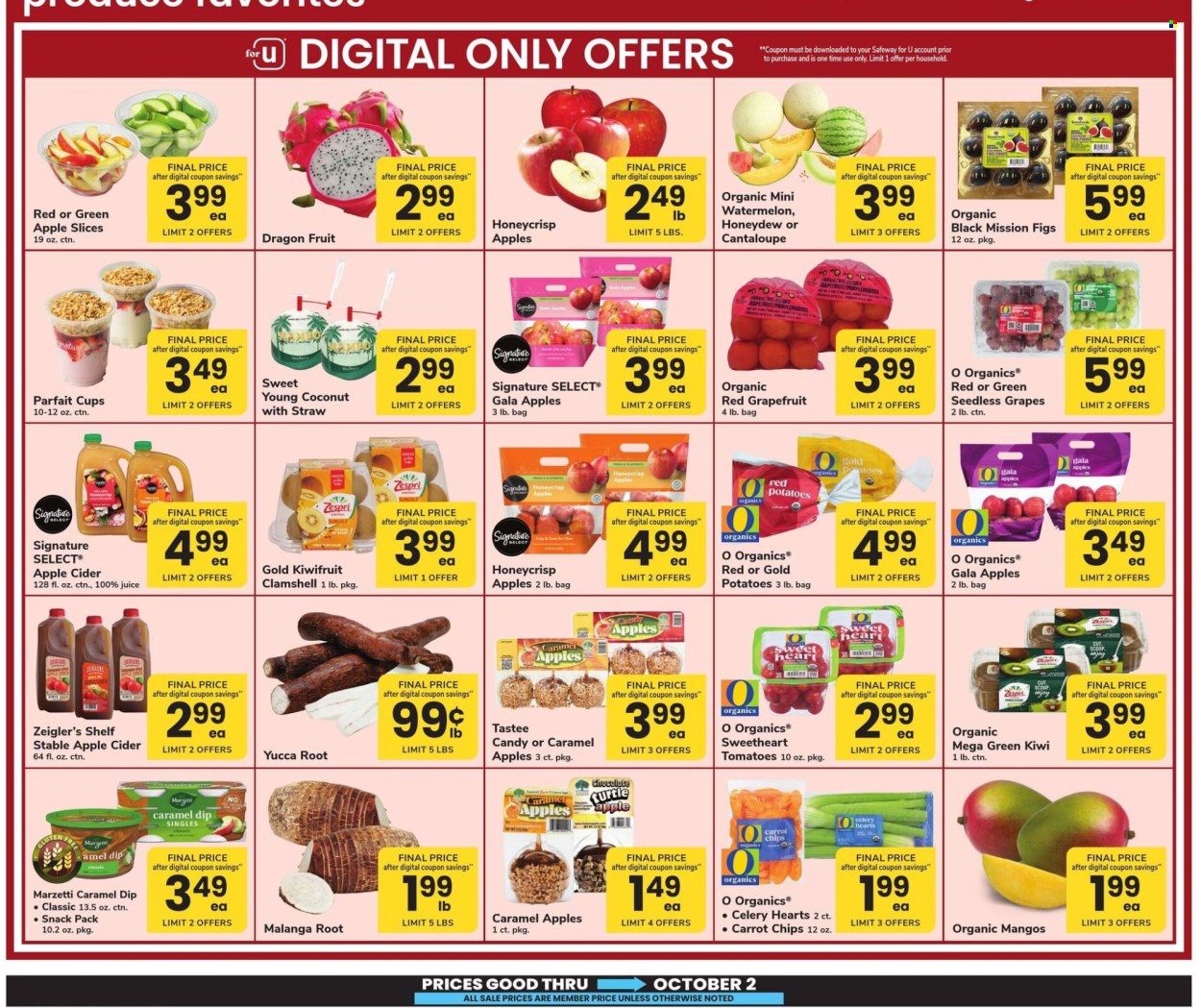 Safeway ad - 09/05/2025 - 10/02/2025. Page 4