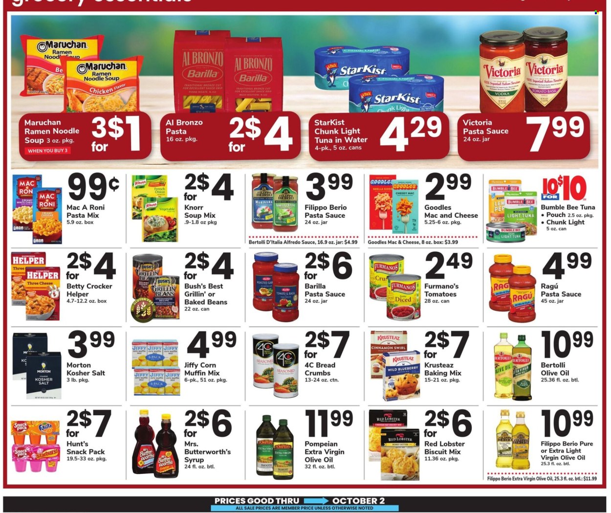 Safeway ad - 09/05/2025 - 10/02/2025. Page 22