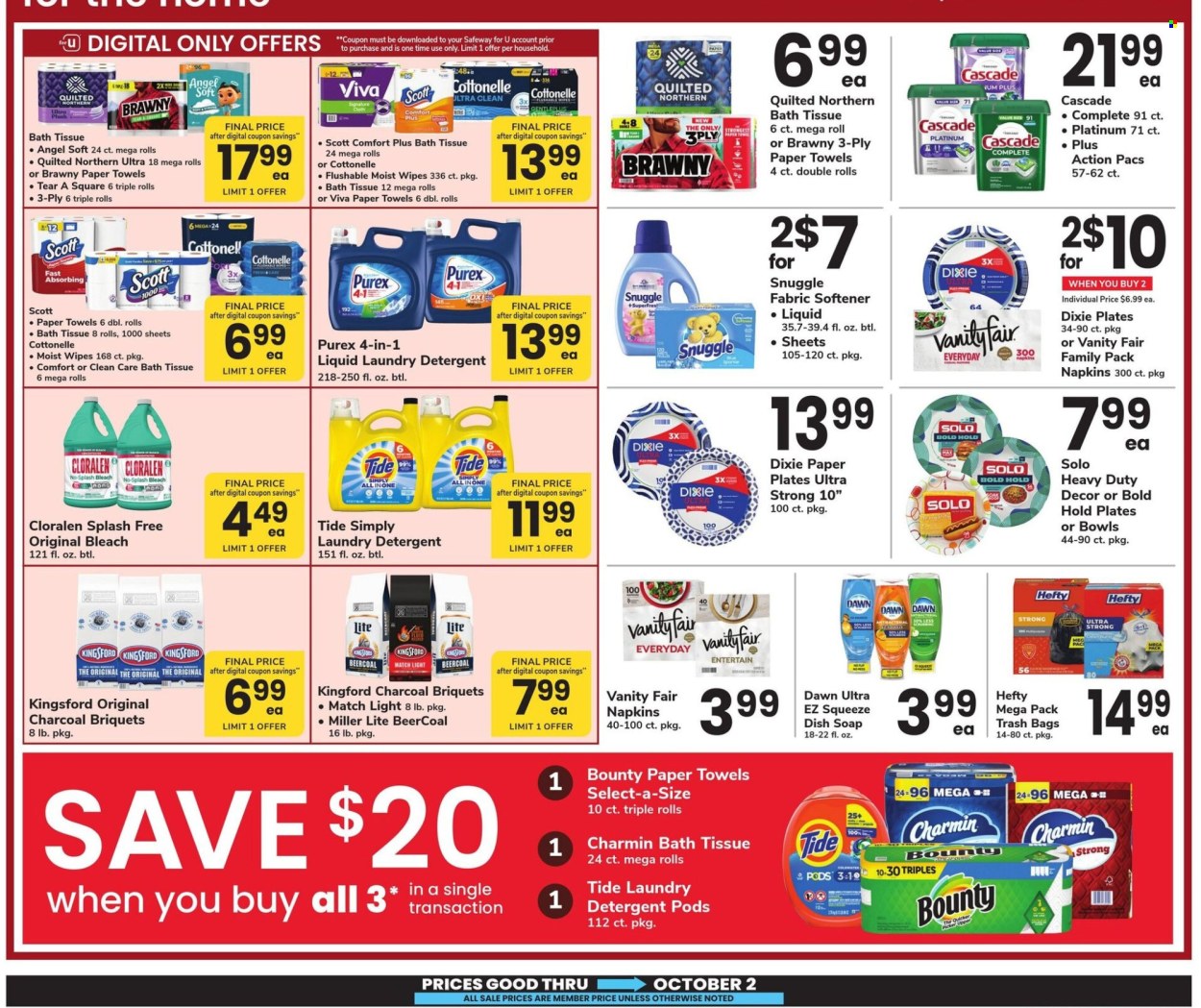 Safeway ad - 09/05/2025 - 10/02/2025. Page 29