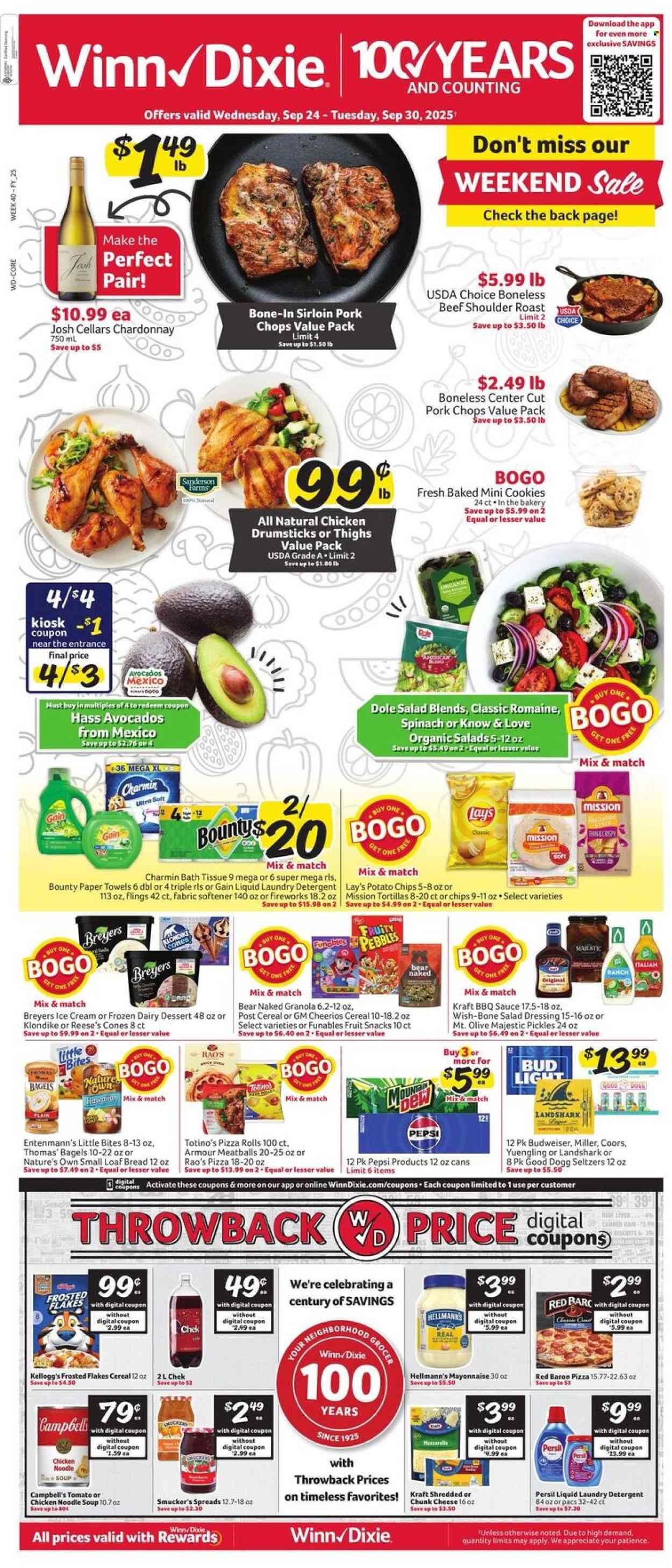 Winn Dixie ad - 09/24/2025 - 09/30/2025. Page 1
