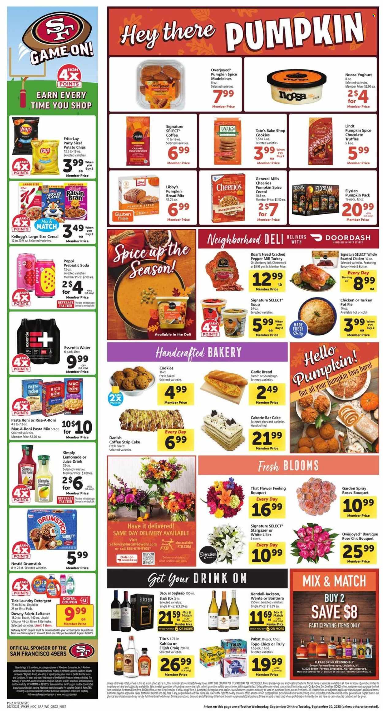 Safeway ad - 09/24/2025 - 09/30/2025. Page 2