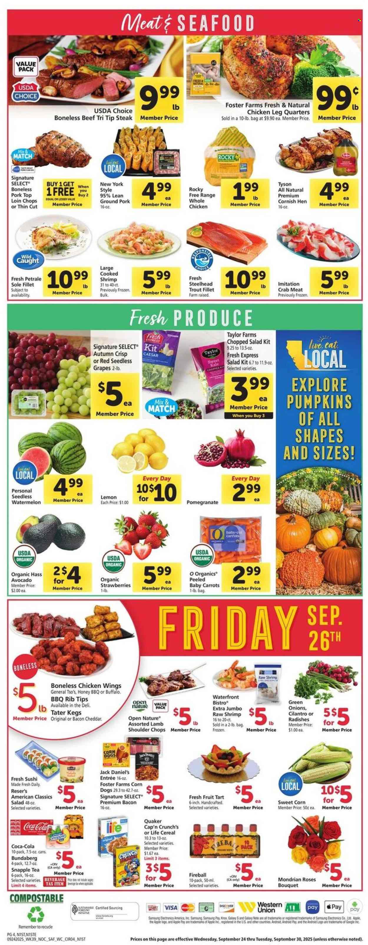 Safeway ad - 09/24/2025 - 09/30/2025. Page 4