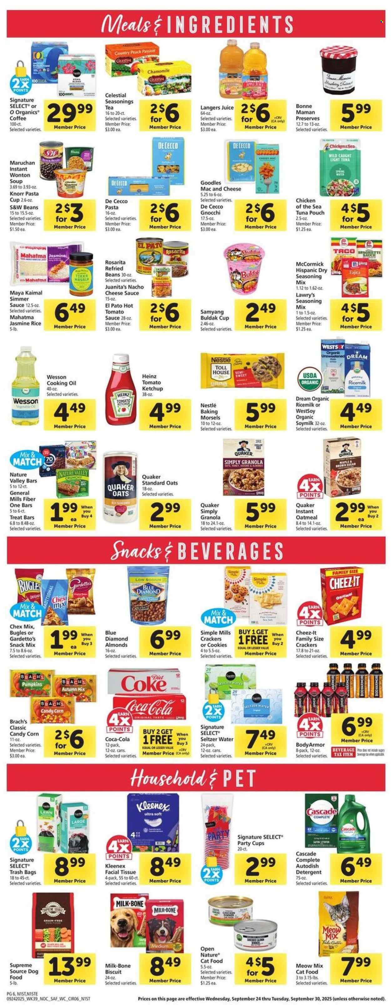 Safeway ad - 09/24/2025 - 09/30/2025. Page 6