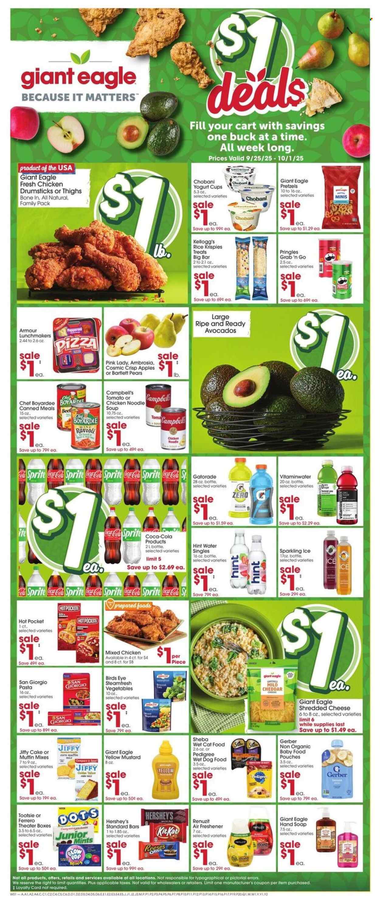 Giant Eagle ad - 09/25/2025 - 10/01/2025. Page 1