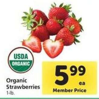 Organic Strawberries