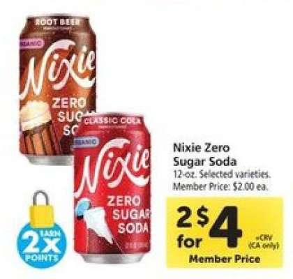 Nixie Zero Sugar Soda