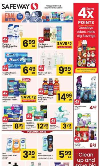 Safeway Flyer - 09/12/2025 - 09/25/2025.