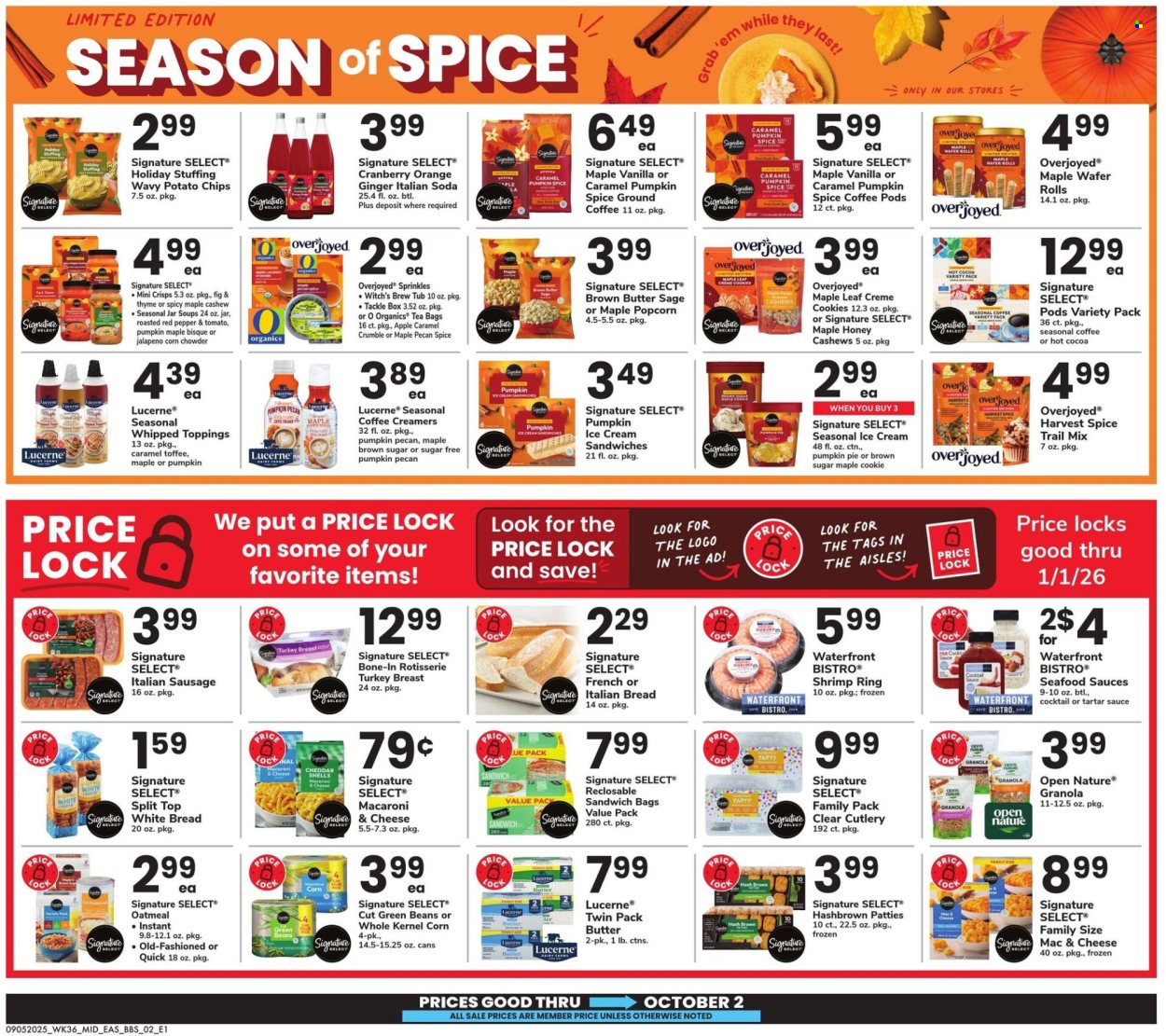 Safeway ad - 09/05/2025 - 10/02/2025. Page 2