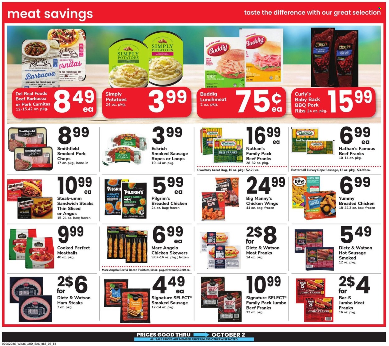 Safeway ad - 09/05/2025 - 10/02/2025. Page 8